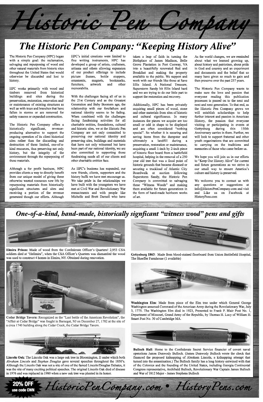 Historic Pen Company Flyer